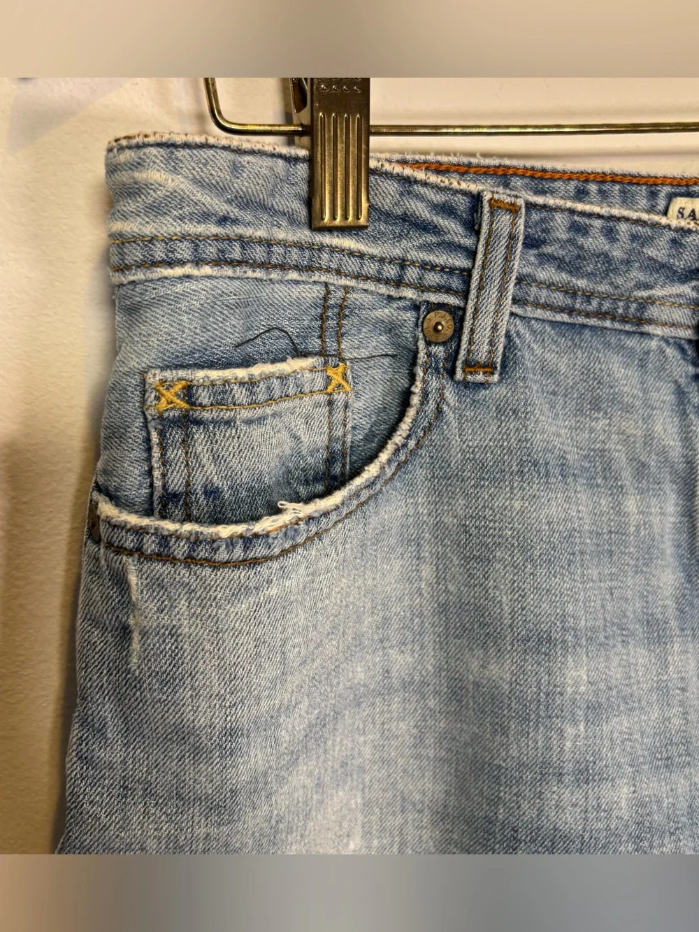 Vtg Ralph Lauren Polo Jeans Saturday Denim Shorts - Picture 2 of 8